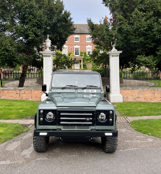 Enter Raffle to Win My Land Rover Defender 90 hosted by The Doctor's Garage